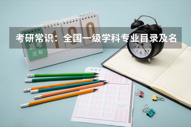 考研常识:全国一级学科专业目录及名称代码表(3)? 求考研全部专业名称(就是带编号的那种)! 全国硕士研究生招生专业目录之工学 ?
