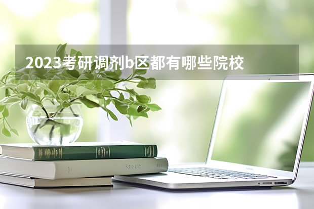 2023考研调剂b区都有哪些院校