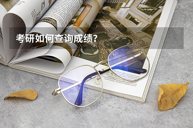考研如何查询成绩？