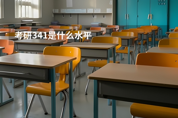 考研341是什么水平
