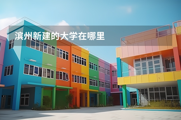 滨州新建的大学在哪里