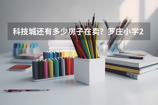 科技城还有多少房子在卖？罗庄小学2025年底竣工，中学明年启动！