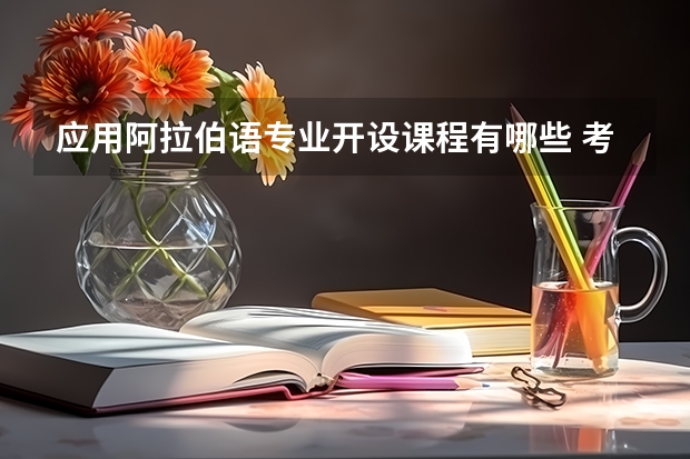 应用阿拉伯语专业开设课程有哪些 考研方向是什么
