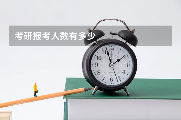 考研报考人数有多少