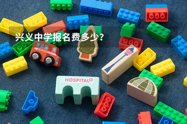 兴义中学报名费多少？