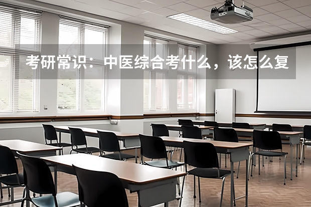 考研常识：中医综合考什么，该怎么复习？