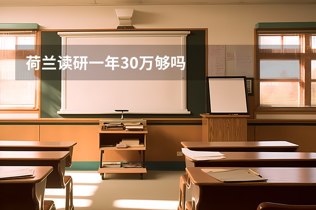 荷兰读研一年30万够吗