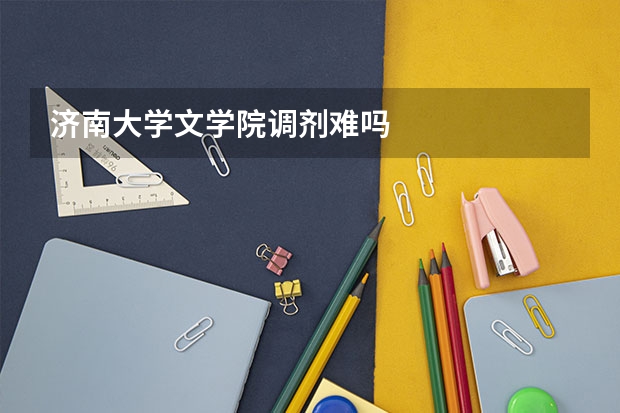 济南大学文学院调剂难吗