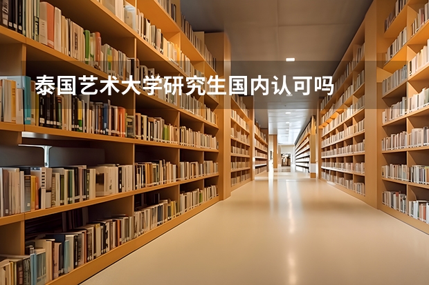 泰国艺术大学研究生国内认可吗